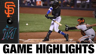 Giants vs. Marlins Game Highlights (4/16/21) | MLB Highlights