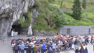 Chapelet du 2 avril 2024 à Lourdes