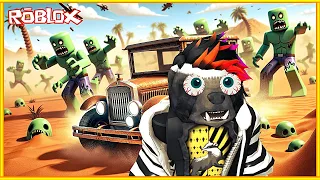 🌵ÇÖLDE FIRTINANIN ORTASINDA KALDIM!!!🧟A Dusty Trip Saving | Roblox Türkçe