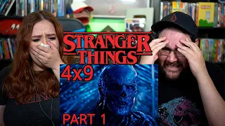 Stranger Things 4x9 REACTION - Chapter 9 "The Piggyback" REVIEW | Finale Part 1