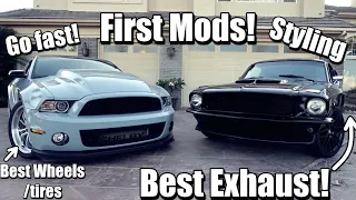 First modifications you must do to your Ford Mustang! Exhaust, Wheels, go fast tips and MORE!