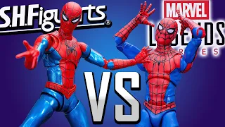 Who made the better Final Swing Suit Spider-Man? | SHFiguarts vs. Marvel Legends