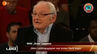 Willi "Ente" Lippens bei Markus Lanz