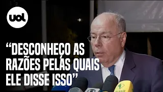 Chanceler diz que Putin convidou Lula para ir à Rússia e critica fala da Casa Branca sobre Brasil