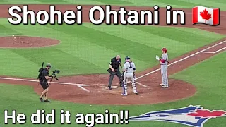 Shohei Ohtani in Canada! #39HRs. He did it again!!!