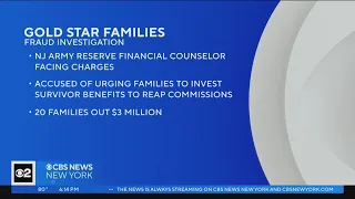 Army Reserve financial counselor accused of defrauding Gold Star families