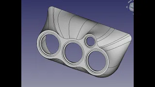 FreeCad Подиум динамиков