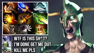 EPIC GAME! 10 Items Scepter Undying Carry Raid Boss Build Most Craziest Gameplay WTF Dota 2