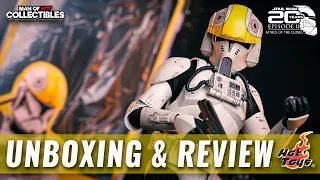 BEST CLONE TROOPER? Hot Toys CLONE PILOT Unboxing and Review