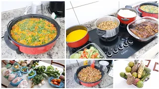 COMPRINHAS DE FRUTAS VERDURAS E CARNES, CATADO DE ARATU COM PIRÃO PARA O ALMOÇO - TATI VLOGS