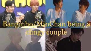 Banginho / Minchan being a clingy couple