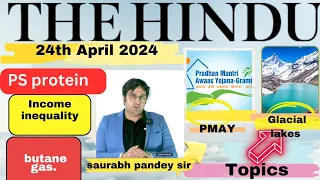 The Hindu  Editorial & News Analysis II 24th  April 2024 II Daily current affairs II Saurabh Pandey