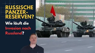 Russische Panzerresevern und wie läuft die Invasion NACH RUSSLAND? Ukraine Lagebericht (280) und Q&A