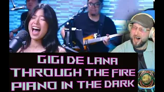 Gigi De Lana  - Through the Fire x Piano in the Dark  - A Thetazord Jazzy Jazz Jazz Reaction