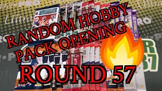 Random Football Card Hobby Pack Opening Round 57! 🔥🚨🔥