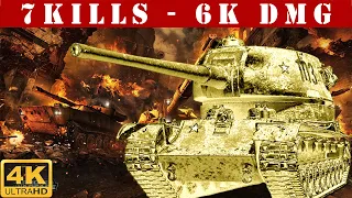 ✔️ T-103 WoT ◼️ 6.5K Damage • 4 Kills ◼️ WoT Replays gameplay