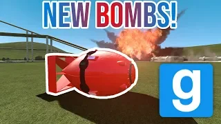 NEW NUKES?! Gmod bomb showcase! (hbombs expansion)
