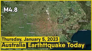 Earthquake Australia 2023 | magnitude 4.5 earthquake was reported near Katanning, WA | January 5