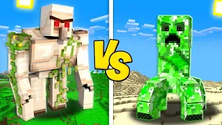 GOLEM GIGANTE CONTRO CREEPER GIGANTE - Minecraft ITA