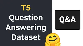 Create Custom Dataset for Question Answering with T5 using HuggingFace, Pytorch Lightning & PyTorch