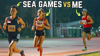 I challenged SEA Games Athletes to a 10k race!