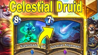 I Upgraded My Celestial Druid Deck To Be Stronger Before Nerfs! March of the Lich King | Hearthstone