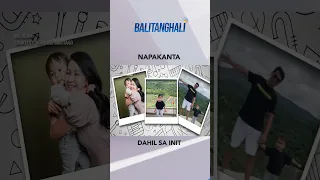 Ang TRENDING chikiting na napaawit sa init #shorts | Balitanghali
