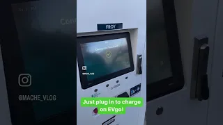 Easy charging with EVgo on our Mach-E using Autocharge+