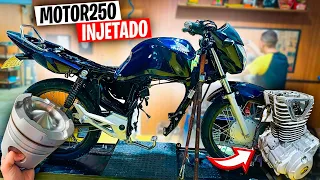 DESMONTEI O MOTOR DA START 190 - VEM MOTORZÃO NA CG…