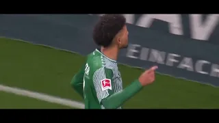 Justin Njinmah Werder Bremen vs RB Leipzig (23/24 16R)