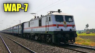 Class WAP-7 Electric Locomotives in India 2015 🇮🇳