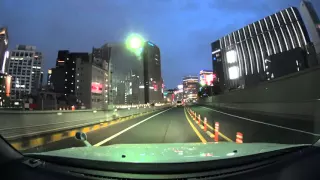 Tokyo night drive 4K SONY 2016