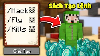 Minecraft Bedwars, Nhưng Bạn Có Thể Tạo Lệnh Hacker Siêu Vip Troll Noob Team