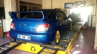 Subaru İmpreza 2,0R 160HP manuel - Dyno test
