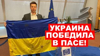 🇺🇦ОТСТОЯЛИ УКРАИНСКИЙ ФЛАГ! ГОНЧАРЕНКО ПОБЕДИЛ ТОЛСТОГО / ПАСЕ ЗАКРЫЛА ВСЕ ДОНОСЫ