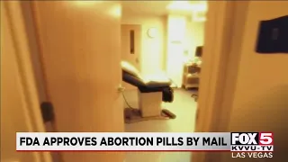 FDA approves abortion pills by mail