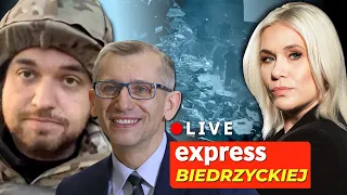 Krzysztof Kwiatkowski, korespondent wojenny Mateusz Lachowski [NA ŻYWO] l Express Biedrzyckiej