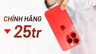 RẺ KHỦNG KHIẾP: Chỉ hơn 25 triệu đã mua được iPhone 13 Pro Max chính hãng???