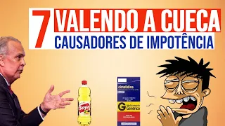 VALE A CUECA... 7 CAUSADORES DE IMPOTÊNCIA MASCULINA -【 Dr. Lair Ribeiro U-MIÓ】