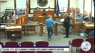 The May 17th 2022 Planning & Economic Development Committee Meeting