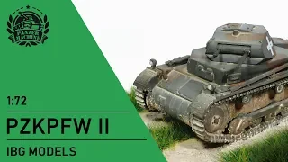 Making 1:72 IBG PzKpfw II for wargaming using AMMO by Mig Jimenez products
