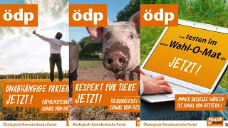 Wahlwerbespot der ÖDP zur Bundestagswahl 2017 - www.menschvorprofit.de