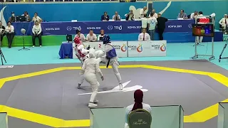 YILDIRIM Rukiye (TUR) Soltani Bendarjani Ghazal (IRI) 2022 ISLAMIC SOLIDARITY GAMES 49 kg FINAL