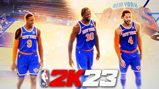 O KNICKS PRECISA DE AJUDA! I NBA 2K23 I Modo Treinador I New York Knicks #1