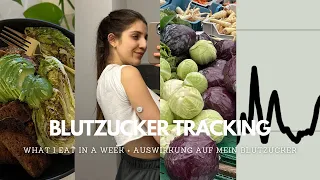 Ich habe meinen BLUTZUCKER für euch getracked und das sind meine Ergebnisse | what i eat in a week