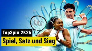 TopSpin 2K25 | REVIEW | Endlich wieder ein Tennisspiel auf Top-Niveau