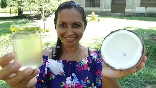 AGORA SÓ FAÇO ÓLEO DE COCO EM CASA