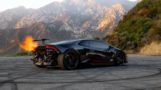 Twin Turbo Huracan Canyon Run |4K|