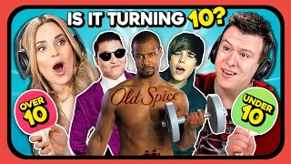 YouTubers Guess If These 10 Things Turning 10 In 2020