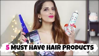 My Top 5 Must Have Hair Products Every Girl Should Have / For Thick & Healthy Hair- Haircare Tips